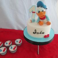 Baby Donald Duck for João´s first birthday
