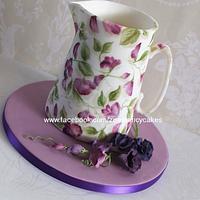 Birthday cake jug