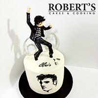 Elvis 60th cake