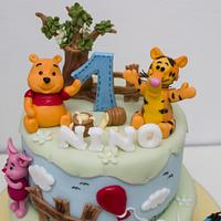 Winnie the Pooh and friends