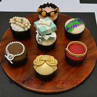 Designer Jewellery Cupcakes