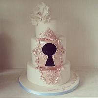 Fairytale wedding cake