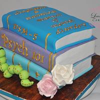 Bookworm Cake