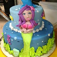 Mermaid cake 2
