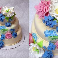 Spring Wedding cake