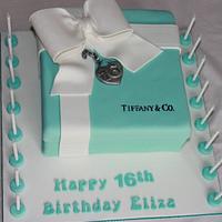 Tiffany style cake