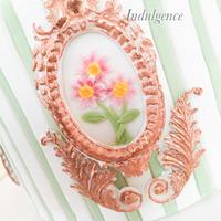 Vintage frame florals