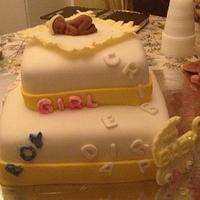 baby shower cake