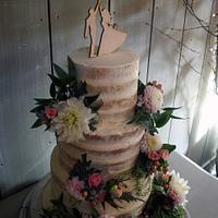 Sarah and Richard - Wedding Cake