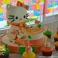 Hello Kitty 3D Cake