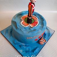 Life Guard 50th Birthday Cake