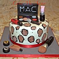 mac make up cake