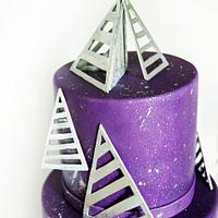 Cosmic Purple Cake