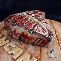 Steak 3D Cake