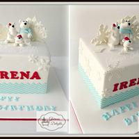 Winter Wonderland (Polar Bear) Cake