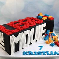The Lego Movie cake