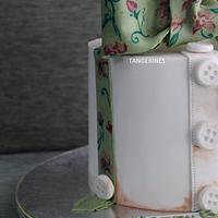 Handpainted shirt cake
