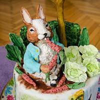 Peter the Rabbit cake