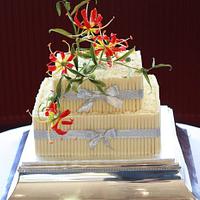 Flame Lily Cake Toppers