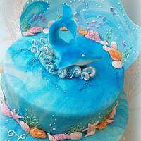 Flipper the Dolphin Cake! 