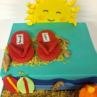 Small summer cake for brothers