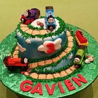 Thomas Train Cake