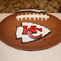 KS Chiefs football cake