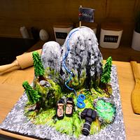 mountain cake