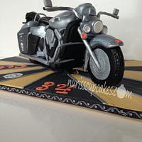 Harley Road King Cake