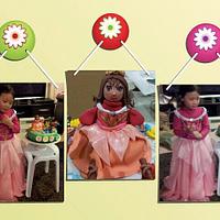 Garden Princess Themed Cake