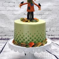 Scarecrow cake