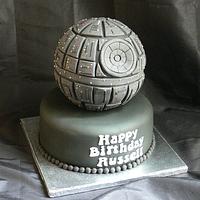 Star wars Death Star cake