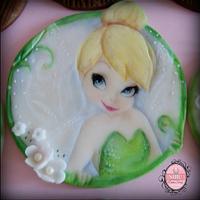 Tinkerbell cupcakes