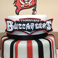 Tampa Bay Buccaneers Cake