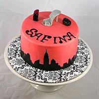 Sex and the city birthday cake