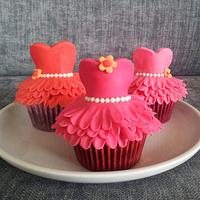 Tutu dress cupcakes