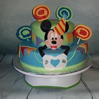 Mickey Mouse cake Mickey Mouse cake
