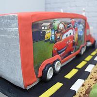 Disney Truck 3D cake 