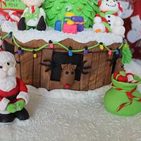 Christmas/ North Pole cake