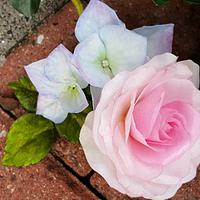 Wafer Paper rose