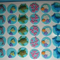Under The Sea Cupcake Toppers