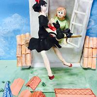 Kiki's Delivery Service - Studio Ghibli Cake Collab 