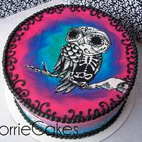 owl/skeleton theme