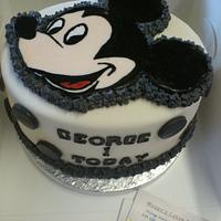 Mickey Mouse & Minnie Mouse 6" cakes twins cakes