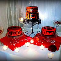 first nations inspired wedding cakes