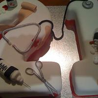 Nurse's 21st birthday cake