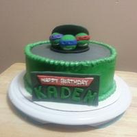 ninja turtle cake