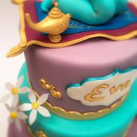 Jasmine cake...flying to Agrabah
