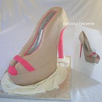 3D Platform Stiletto Cake