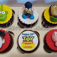 Toy Story cupcakes